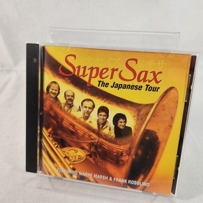 Super Sax - Live in 75 Japanese Tour (CD 1998) Bop Swing Jazz Disc NEAR MINT
