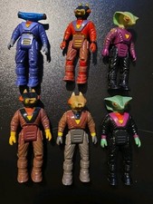 DINO RIDERS  Action Figures RULONS LOT Of 6