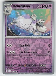 Houndstone 101/197 Obsidian Flames Reverse Holo