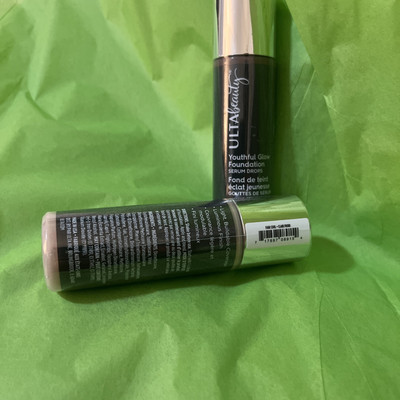 Ulta Beauty FAIR COOL Youthful Glow Foundation Serum Drops Luminous Finish *RARE