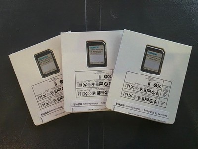 3x SIEMENS SIMATIC S7 MEMORY CARD 6ES7 954-8LC03-0AA0