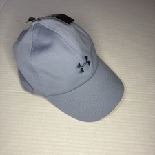 Women's Under Armour Play Up Adjustable Cap Hat One Size Blue Style 1351267 NWT