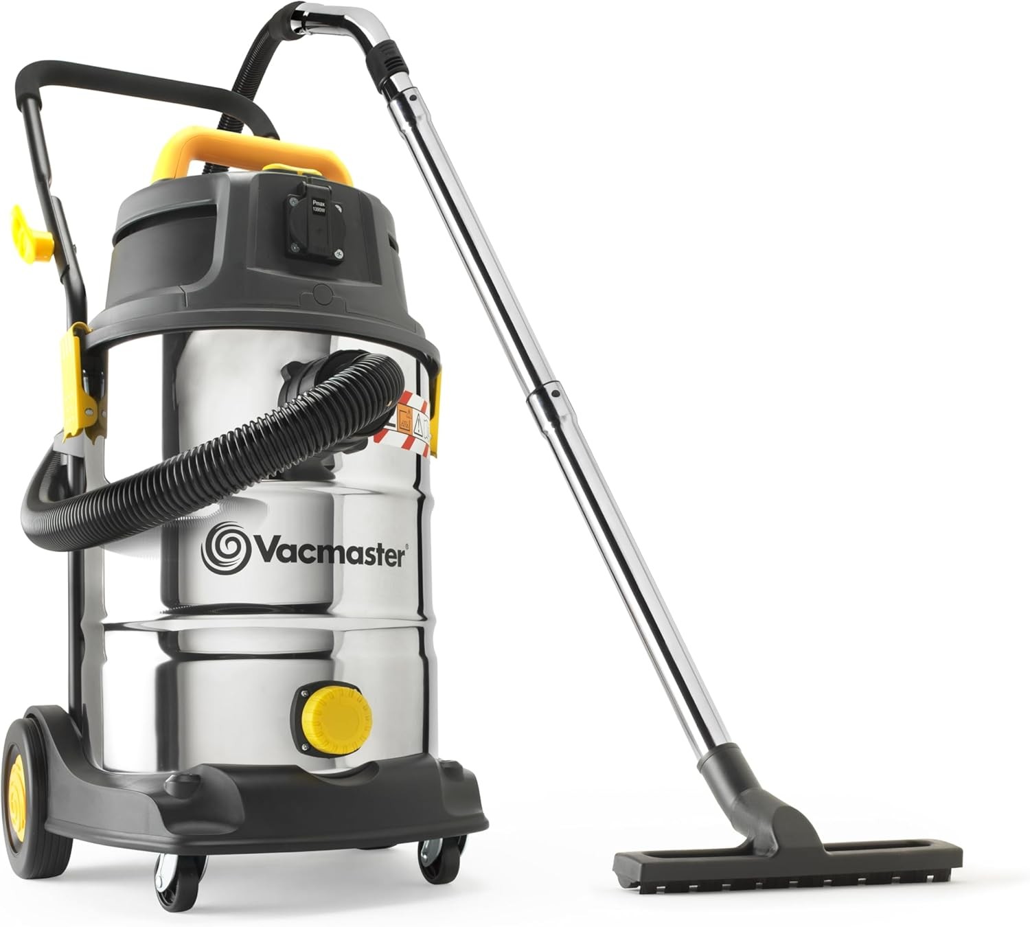 Vacmaster Wet & Dry Vacuum Cleaner 30L 1600W L Class HEPA 13 Dust Extractor