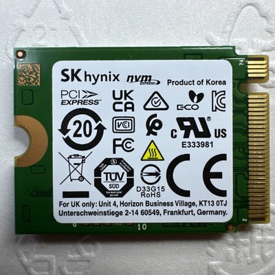 SK HYNIX BC711 256GB NVME SSD M.2 PCIE GEN3X4 - GREEN | eBay