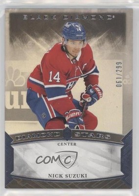 2023-24 Upper Deck Black Diamond Stars 61/299 Nick Suzuki #BDS-NS 1l2a