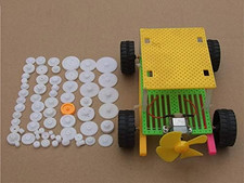 Metal Le Vite Senza Fine E Le Assi Con Le Ruote Dentate E Gli Ingranaggi Di Plastica Sopra 66795810 - Foto 2