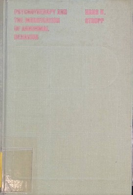 Psychotherapy and the Modification of Abnormal Behavior: An Introduction to Theo