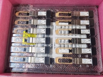 Lot of 12pcs FTL410QE3C-FB QSFP+ 40G SR4 850nm 100m MPO Transceiver #cv