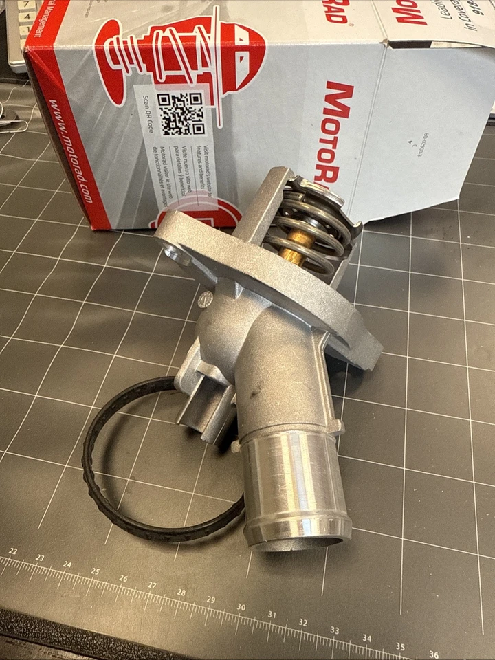 For Mercedes-Benz SL600 1994-2002 MotoRad 918-189 Engine Coolant Thermostat - Image 4 of 4