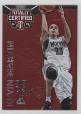 2014-15 Panini Totally Certified Platinum Red 124/279 Kevin Martin #112 0qr0