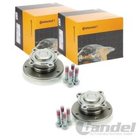 2X Continental Ctam Radlagersatz Radlager Vorne Passend FüR BMW 1 3 Z4