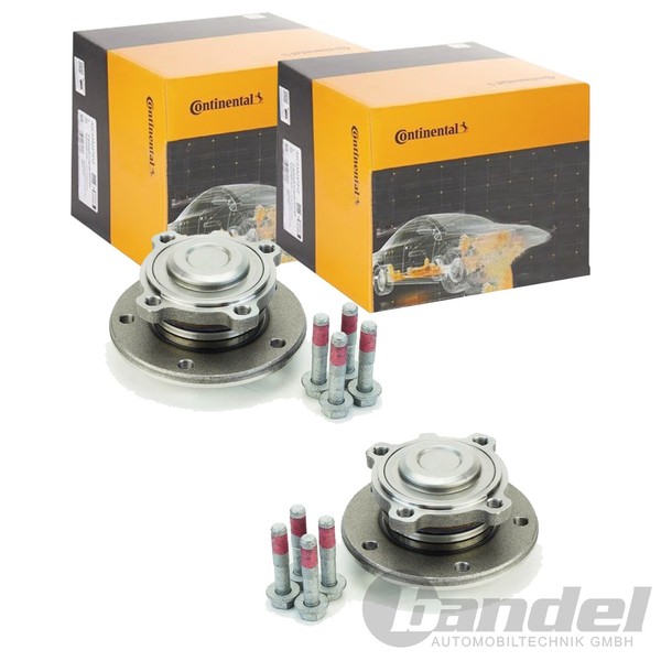 2X Continental Ctam Radlagersatz Radlager Vorne Passend FüR BMW 1 3 Z4-image