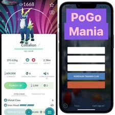 Shiny Cobalion✨Tales of Transformation Special Background✨mini PTC 80k✨