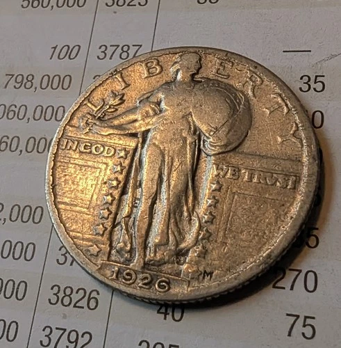 1926 25C Standing Liberty Quarter"Nice Coin"