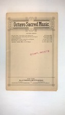 Now The Day Is Over 1905 Antique Sheet Music Religious Devotional Prayer Hymn
