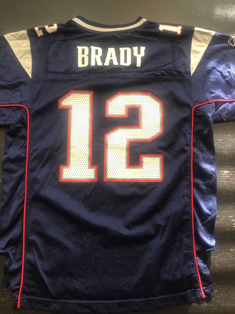 ユニフォーム New England Patriots NFL Jersey Brady New England Patriots Tom Brady Football Jersey Youth L 14/16 NFL