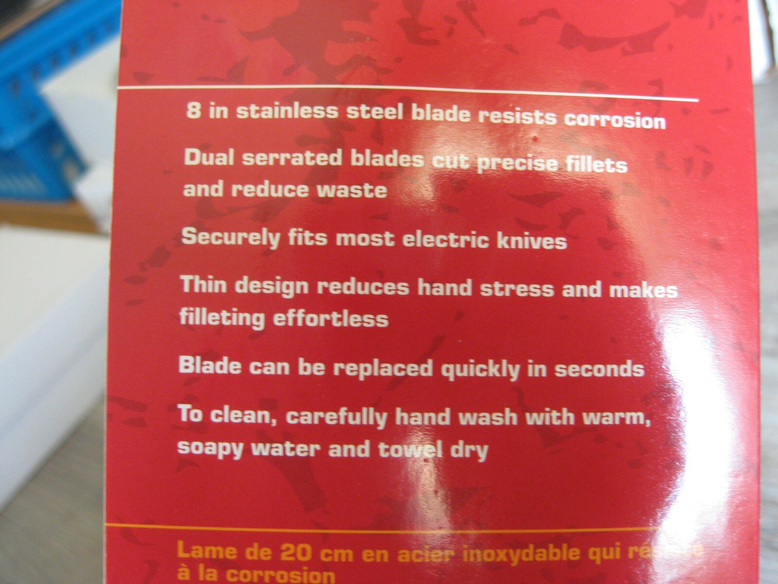 Berkley Slim 8" Replacement Fillet Knife BladesWorks in Most Electric