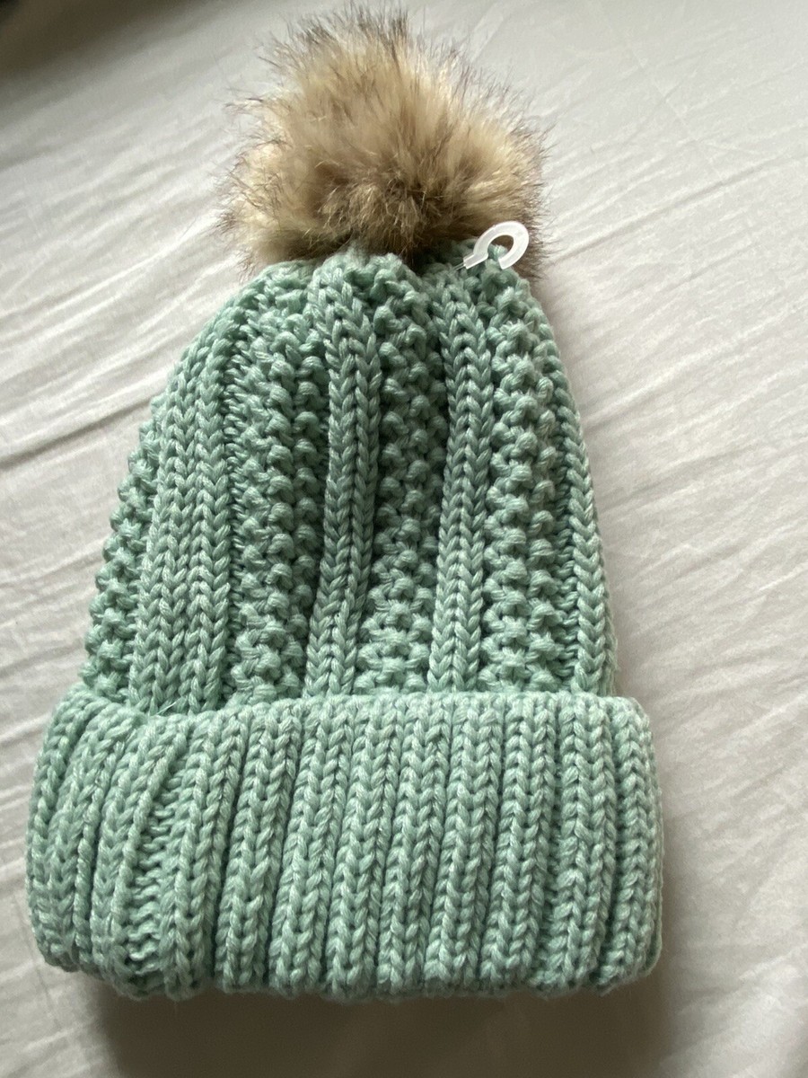 ✨ C.C Exklusives Mint Pom Beanie — Plush Lined — Made in Korea C.C Women main image 2