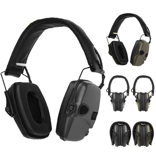 Hunting Hearing Protection Electronic Shooting Noise Reduction Headphone Earmuff - Picture 1 of 11