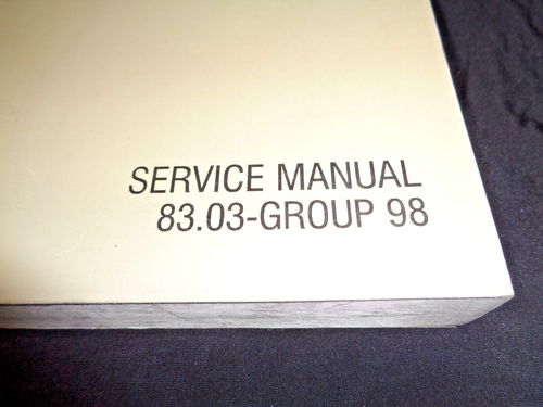 FREIGHTLINER HEAVY DUTY TRUCK SERVICE MANUAL GROUPS 83.03 - 98 Group Repair Book - Picture 3 of 8