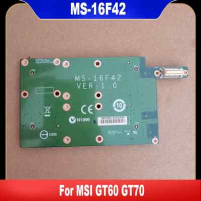For MSI GT60 GT70 Laptop MSATA SSD RAID HARD Drive Board MS-16F42 MS-1763