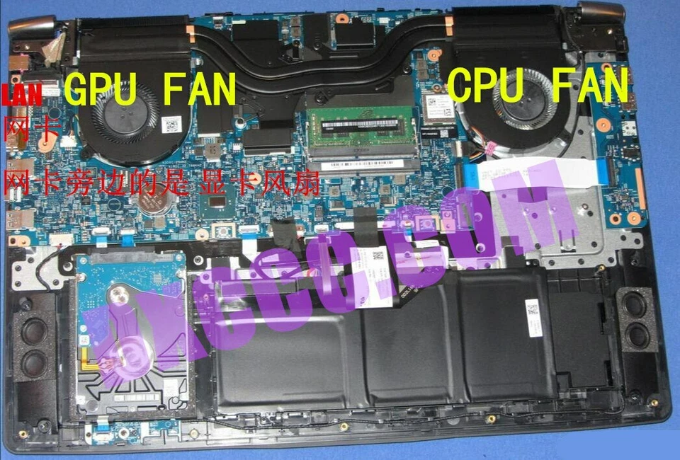 ACER Nitro V17 VN7-793G / V15 VN7-593G CPU COOLING FAN EG75070S1-C350-S9C - Image 3 of 4