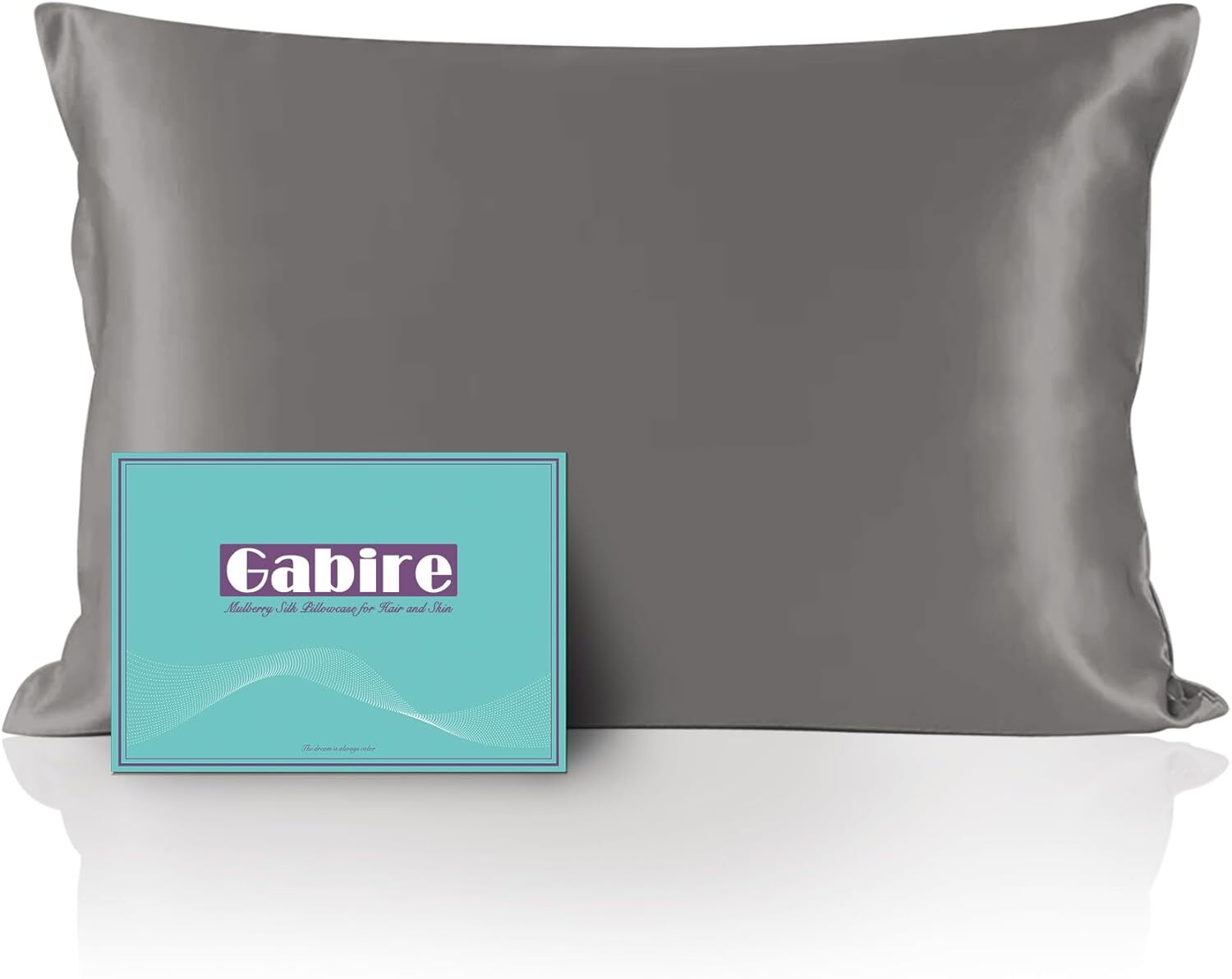 Mulberry Silk Pillowcase for Hair and Skin Prevent Acne Pillowcase Both Sides Re-image