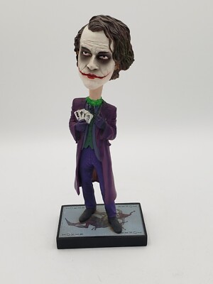 NECA Joker Batman The Dark Knight DC Comics Heath Ledger Bobblehead
