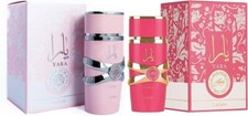 Lattafa 2 Piece Set for Women Yara 3.4 Oz Yara candy 3.4 Oz Eau De Parfum Spray