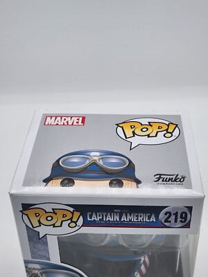Funko Pop! #219 キャプテン・アメリカ Amazon.com: Funko Pop! Marvel #219 Captain America: The First