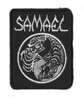 SAMAEL -- PATCH / AUFNÄHER -- BLACK / SYMPHONIC METAL / INDUSTRIAL