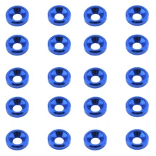 20Pcs M3 Finishing Countersunk Washers, Head Washers Gaskets Cup Shim for Screw 