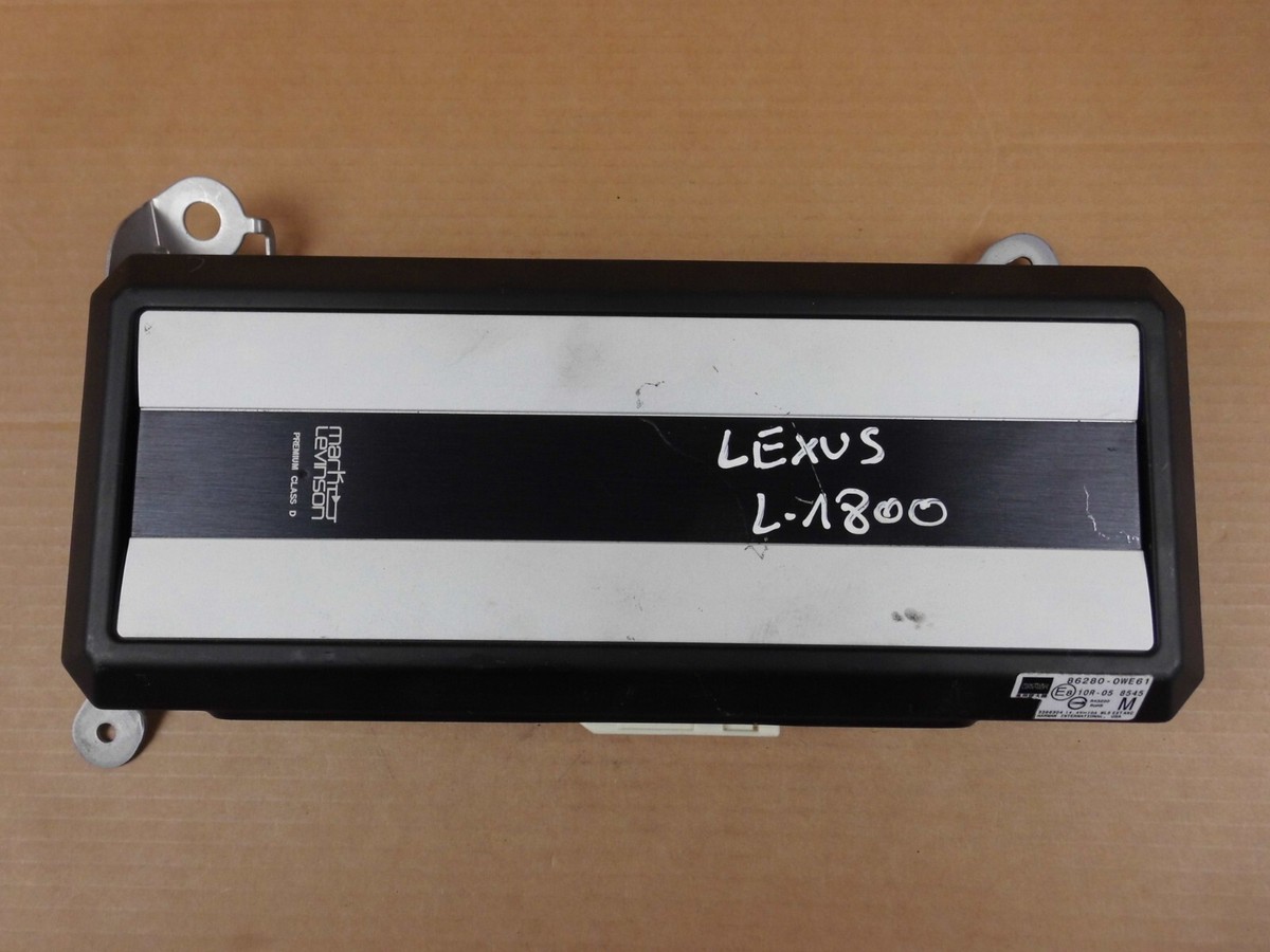 Lexus NX300H NX200T audio amplifier MARK LEVINSON 86280-0WE61 