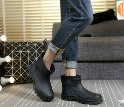plus size rubber boots