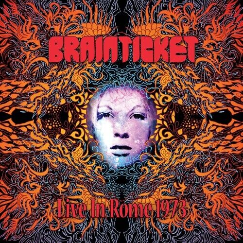 Brainticket - Live In Rome 1973 - Red/yellow Splatter [Used Very Good Vinyl LP]