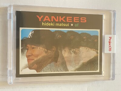 TP70 Topps Project 70 Hideki Matsui #285 Action Bronson GODZILLA Print Run 1,276