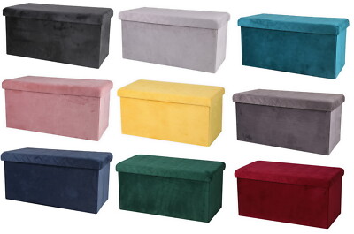 Sitzbank mit Stauraum Sitz-Box Sitzhocker Sitztruhe Aufbewahrungsbox Truhe Bank