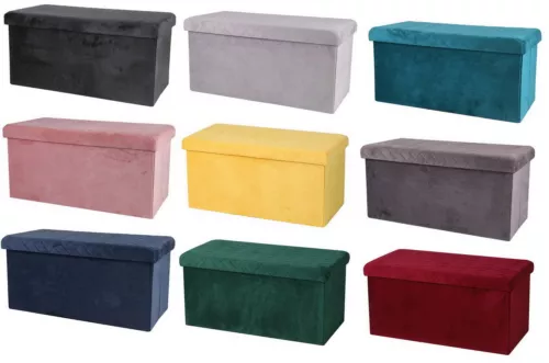 Sitzbank mit Stauraum Sitz-Box Sitzhocker Sitztruhe Aufbewahrungsbox Truhe Bank