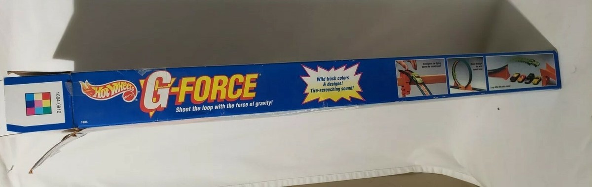 Vintage 1993 Mattel HOT WHEELS G-Force Track (Incomplete Parts
