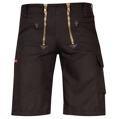 Oyster Herren Zunfthose kurz schwarz Canvas Arbeitshose Dachdecker Zimmermann