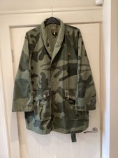 G Star Women's Oversized Coat - Khaki Camouflage