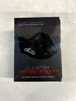 Authentic Elevation Training Mask 2.0 Small (Blackout Style) High Altitude