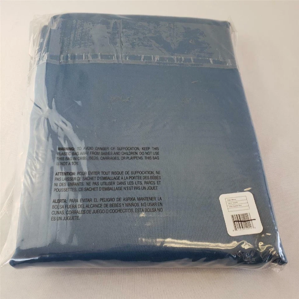 = Panel de ojal oscurecimiento de habitación Duck River azul apache Steyna 14504D Foto 2 de 3