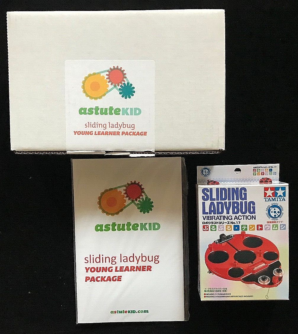 TAMIYA SLIDING LADYBUG Vibrating Action No. 17 Kid's Project