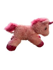 8 Inch Mini Flopsie Pink Unicorn Plush Stuffed Animal by Aurora