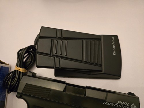 SONY PLAYSTATION 1 2 PS1 PS2 LIGHT GUN PISTOL G-Con Kickback Recoil Reload Pedal - Picture 4 of 6