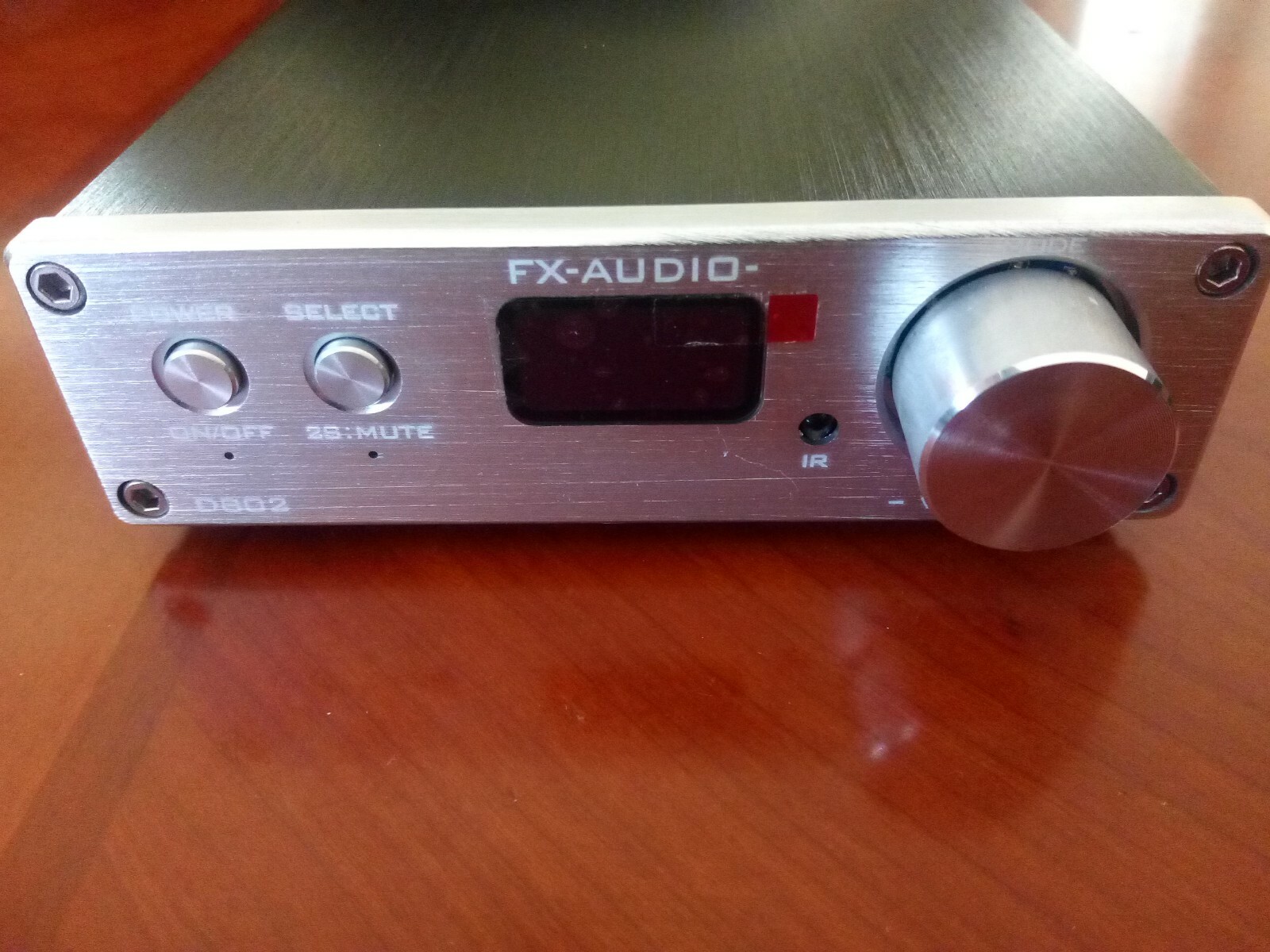 Fx Audio D802 2x80w 192khz Digital Remote Power Amplifier Silver For Sale Online Ebay