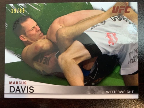 TOPPS UFC 2010 KNOCKOUT MARCUS DAVIS MMA CARD #72 NUMBERED 19/88