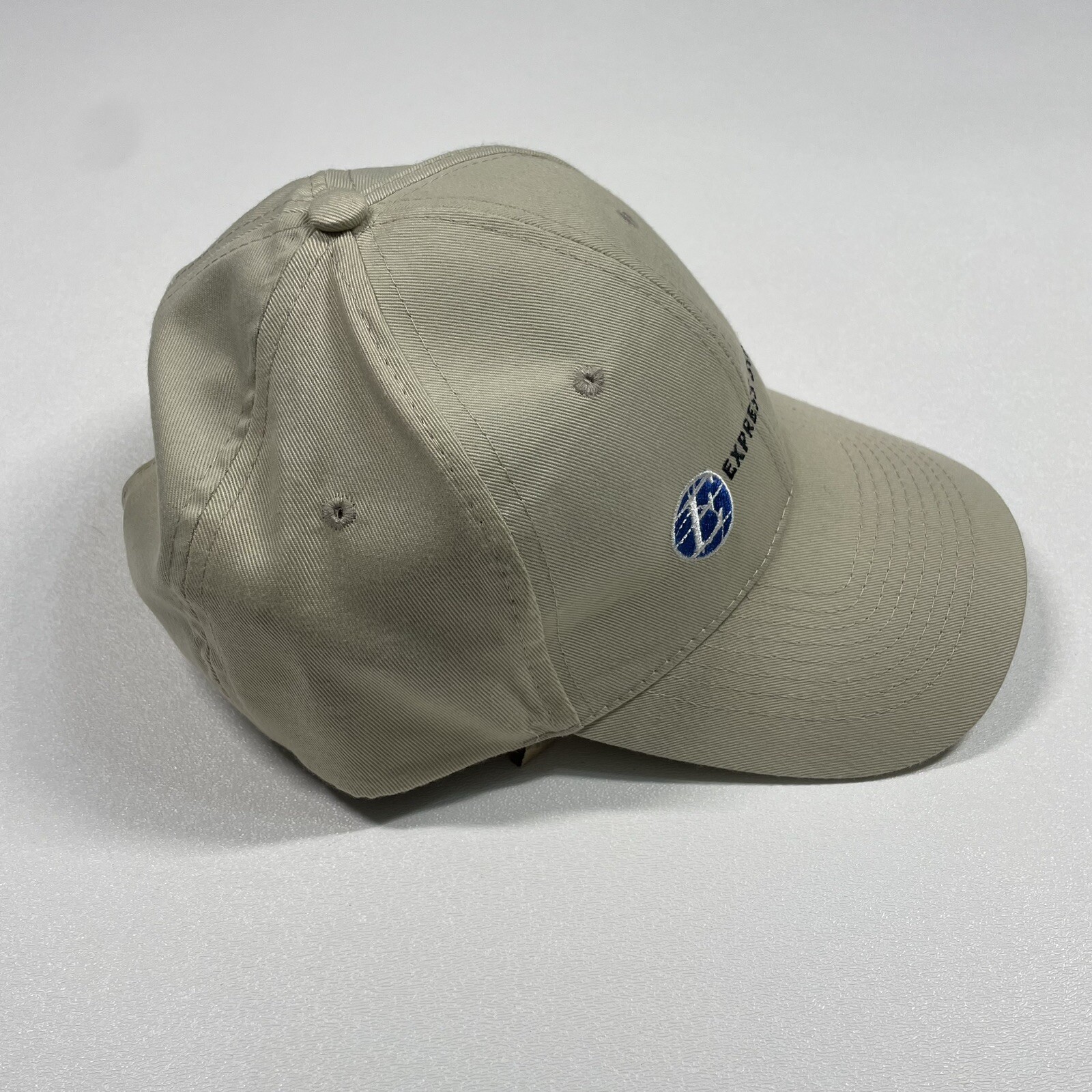 Express Scripts Hat Cap Men’s Beige Strapback Emb… - image 6