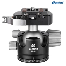 【Leofoto USA】Leofoto LH-36LR Ball Head with LR-50 Lever Release Clamp | Arca